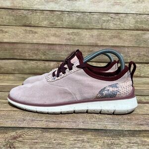 Cool Haan Pink Suede Zero Grand Shoes